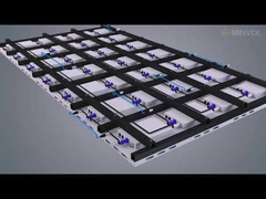 LED 3D curtain screen product display animation